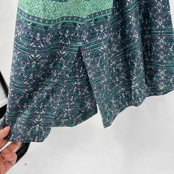 PATAGONIA Lost Wildflower Dress Sunburst Crux Beryl Green Dress // M - Picture 9 of 13